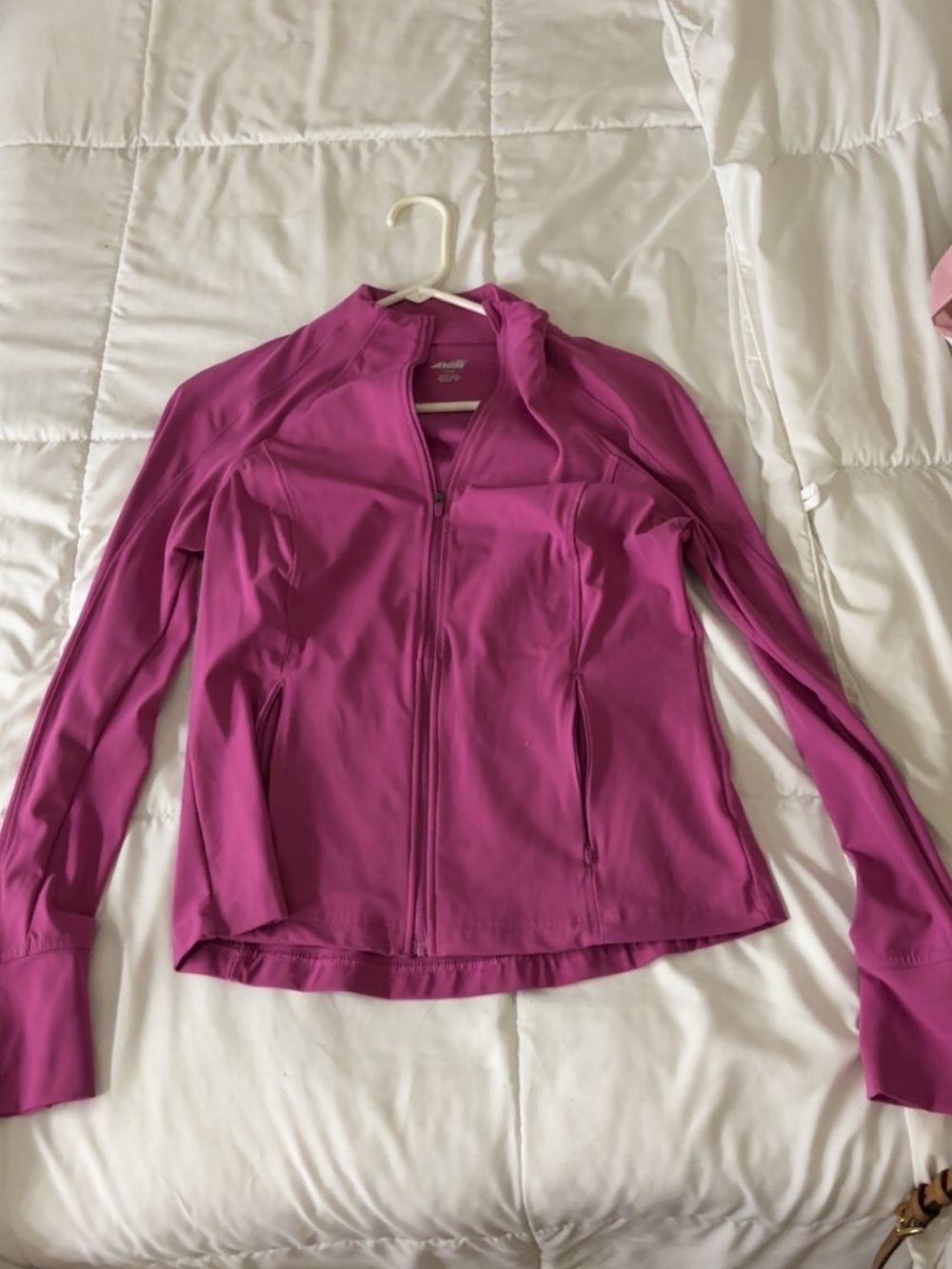 Avia Women's Pink Full-Zip Jacket